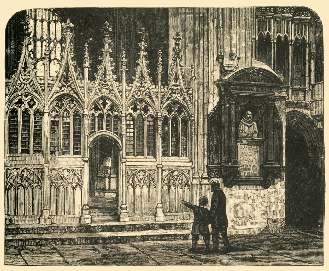 The Transept of the Martyrdom, 1898 by Unbekannt