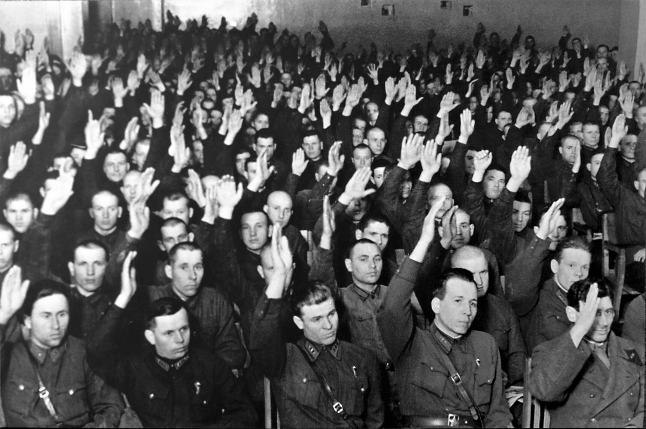 The Trial of the Twenty-One, Moscow, USSR, 1938 by Unbekannt