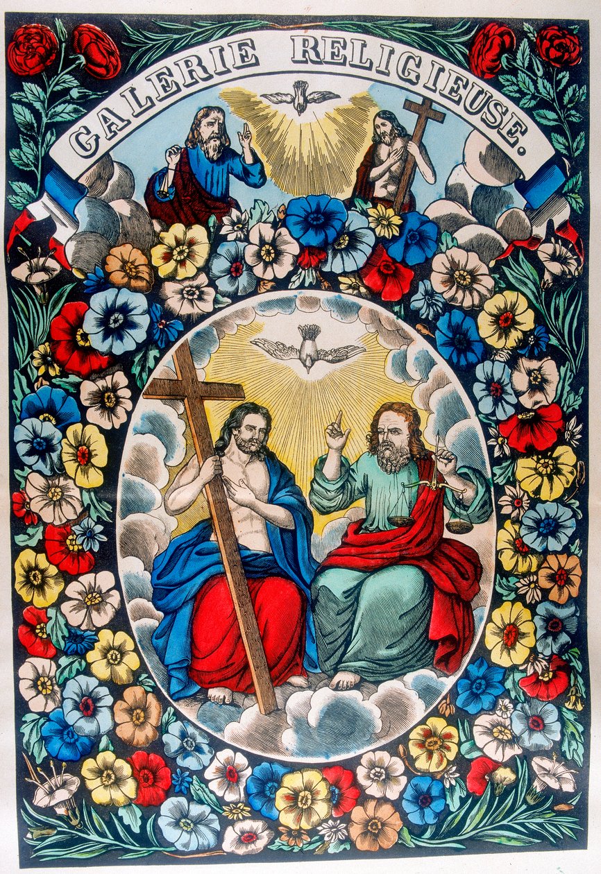 The Trinity: Father, Son and Holy Spirit by Unbekannt
