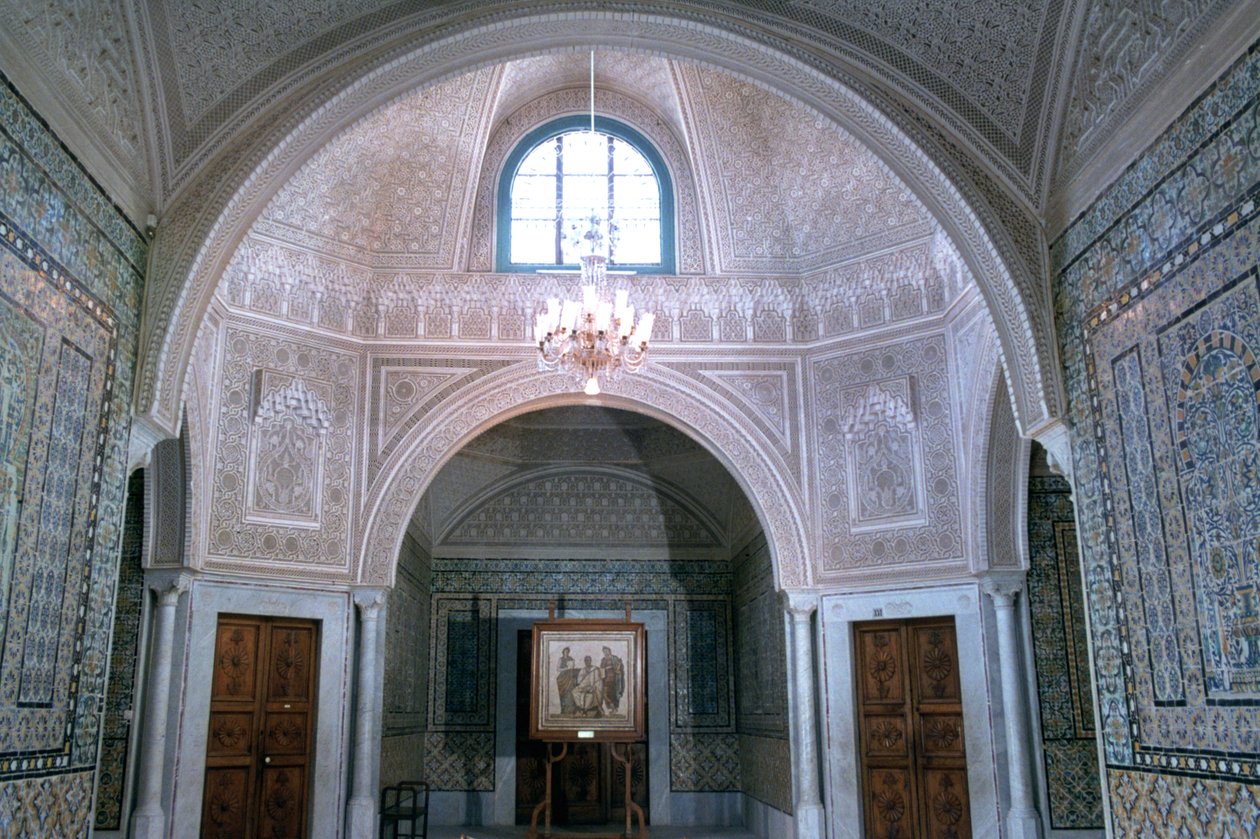 The Virgil Room, Bardo Museum, Tunisia by Unbekannt