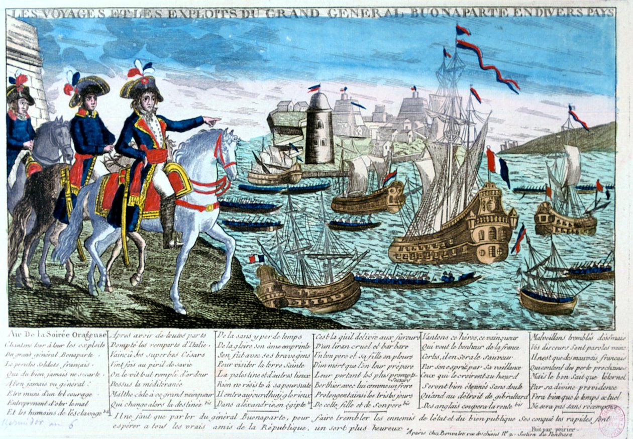 The Voyages and Exploits of General Bonaparte, 19th century by Unbekannt