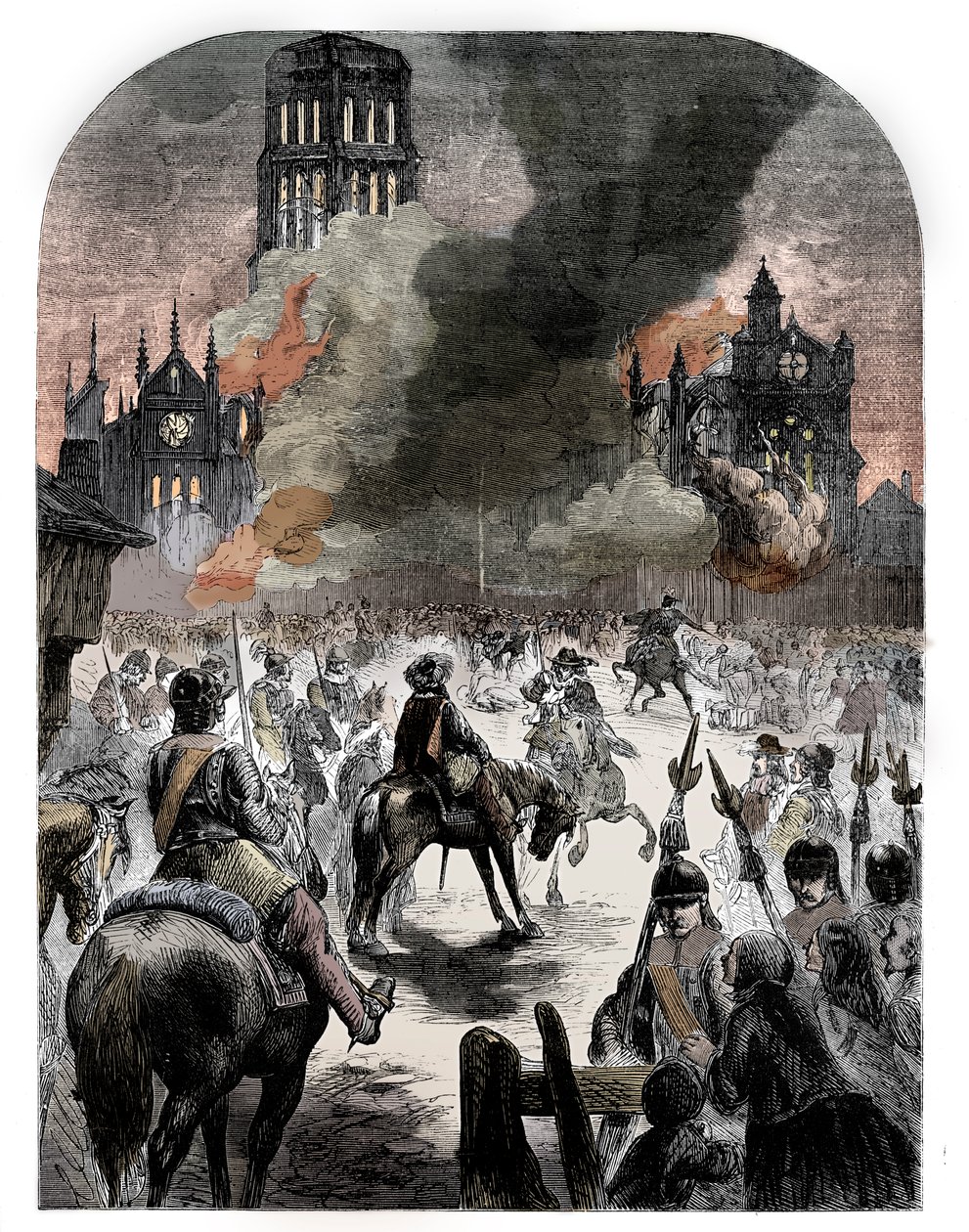 The Burning of St. Paul
