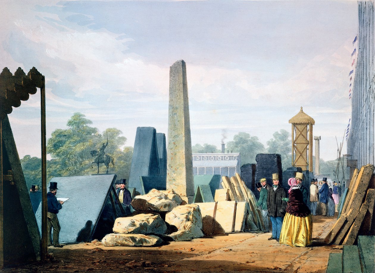 The Exterior, Great Exhibition, Hyde Park, London, 1851 by Unbekannt