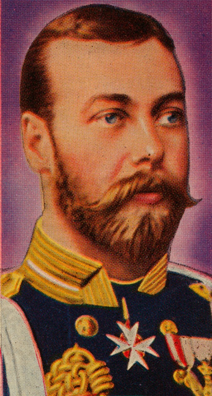 The Future King George V at His Wedding by Unbekannt
