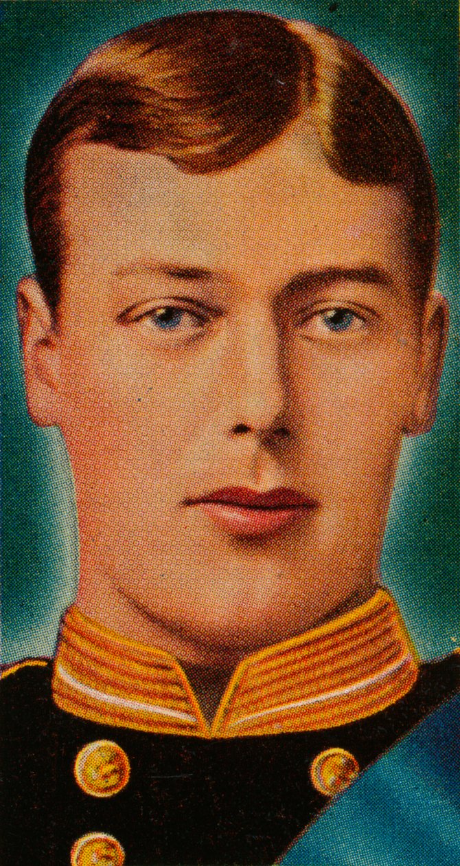 The Future King George V When He Was a Sub-Lieutenant in the Royal Navy, c1880s by Unbekannt