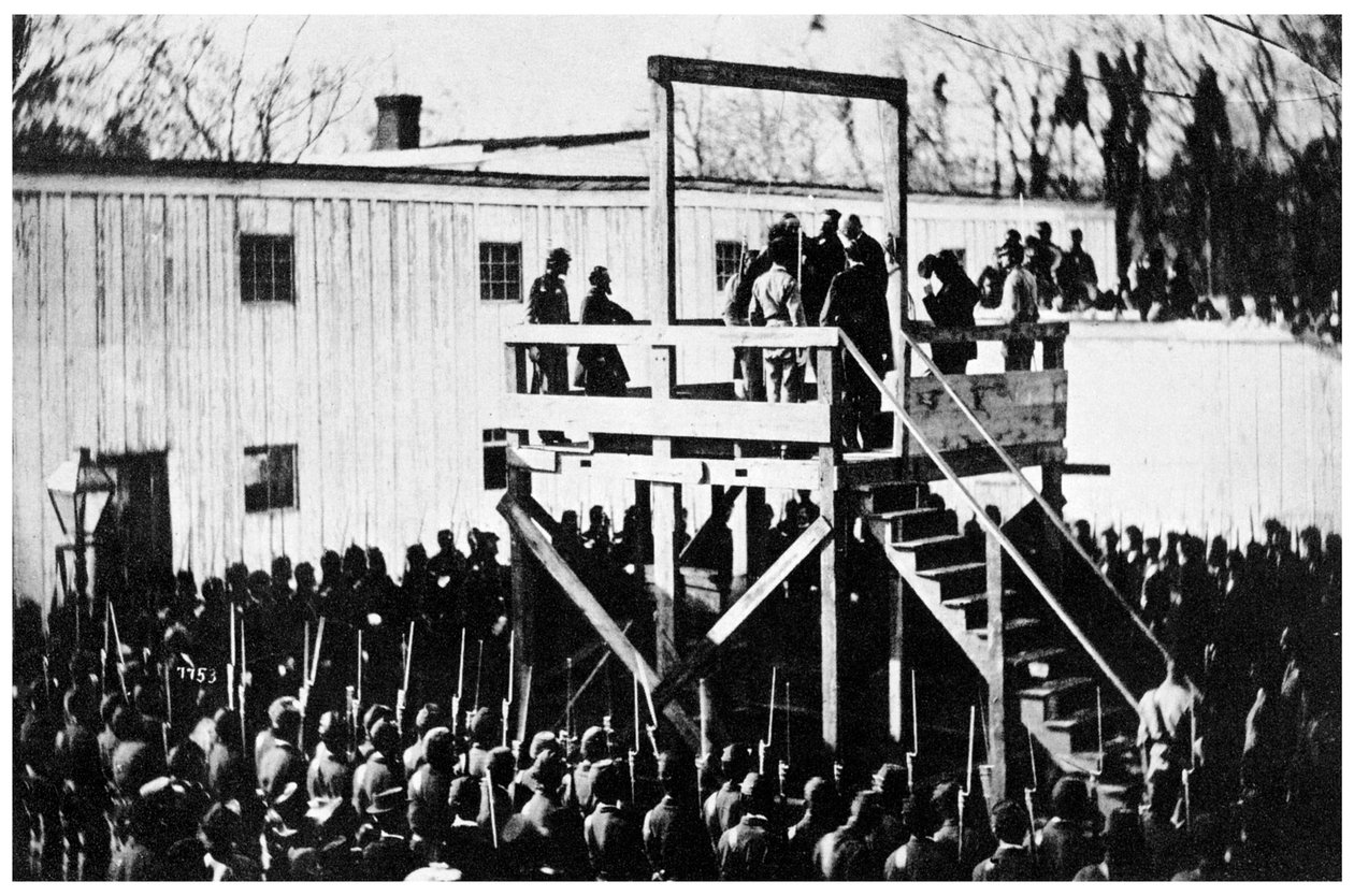 The Hanging of Henry Wirz, Washington DC, USA by Unbekannt