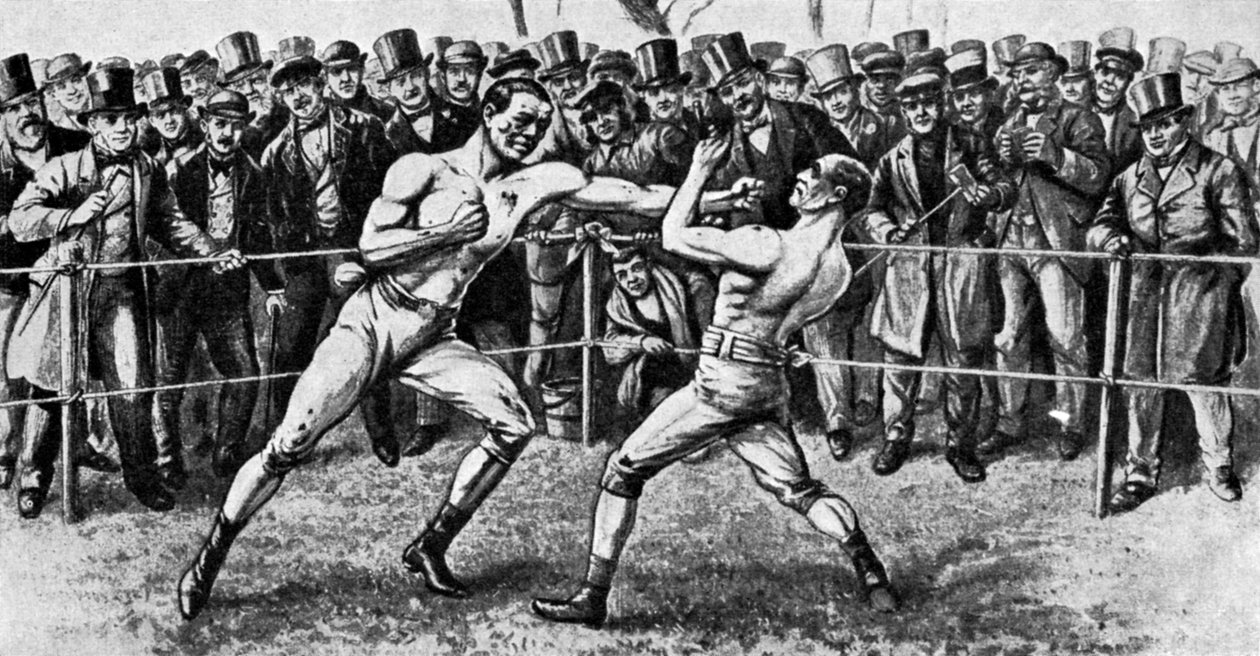 The Last Bare-Knuckle Fight, Farnborough, Hampshire, 17th April 1860 by Unbekannt