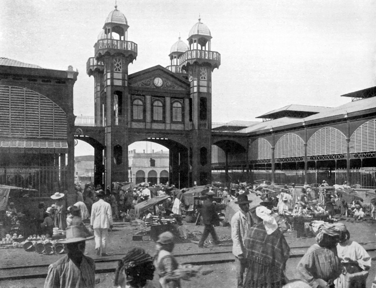 The Market Place, Port-au-Prince, Haiti, 1926 by Unbekannt