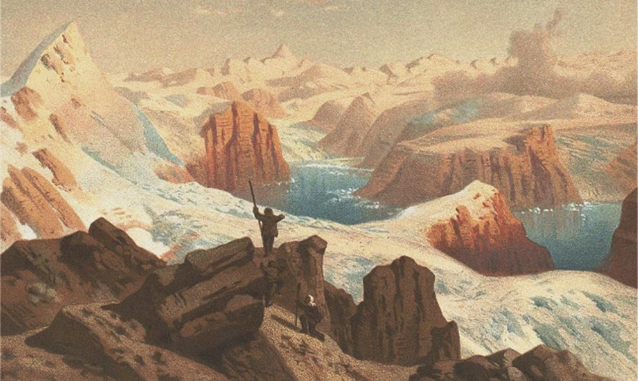 The second German northpolar expedition to the Arctic and Greenland in 1869 by Unbekannt
