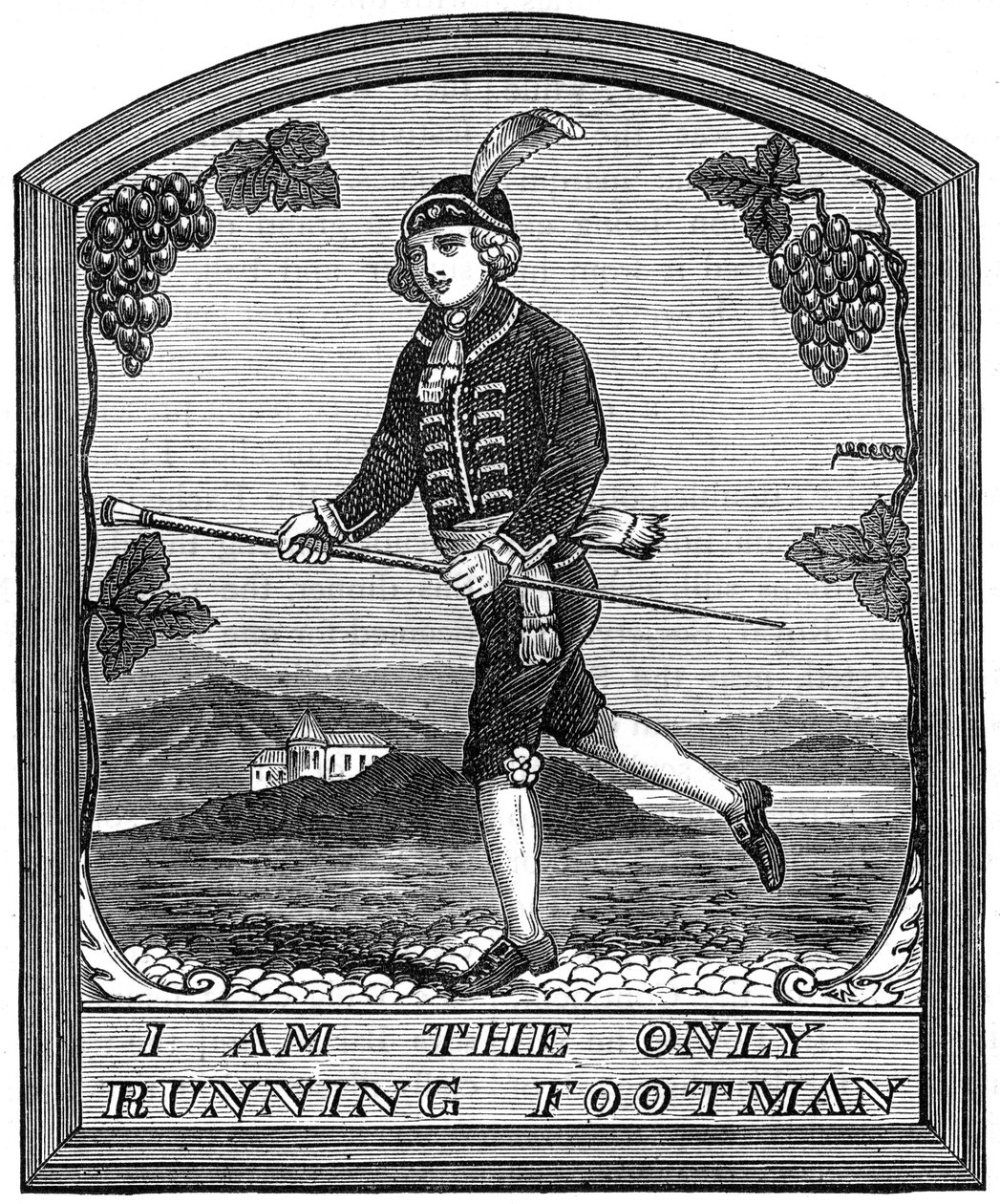 The Sign of The Running Footman, London, 1891 by Unbekannt