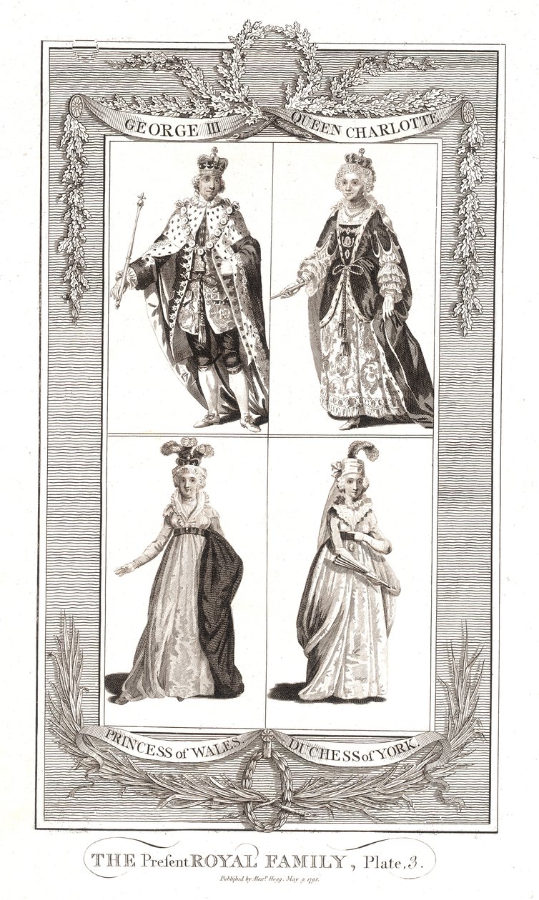 The Royal Family, 1795 by Unbekannt