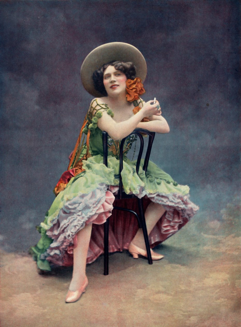 Theatre Des Varietes. - Paris Aux Varietes - Otero - Mlle. Lise Berty, 1904 by Unbekannt