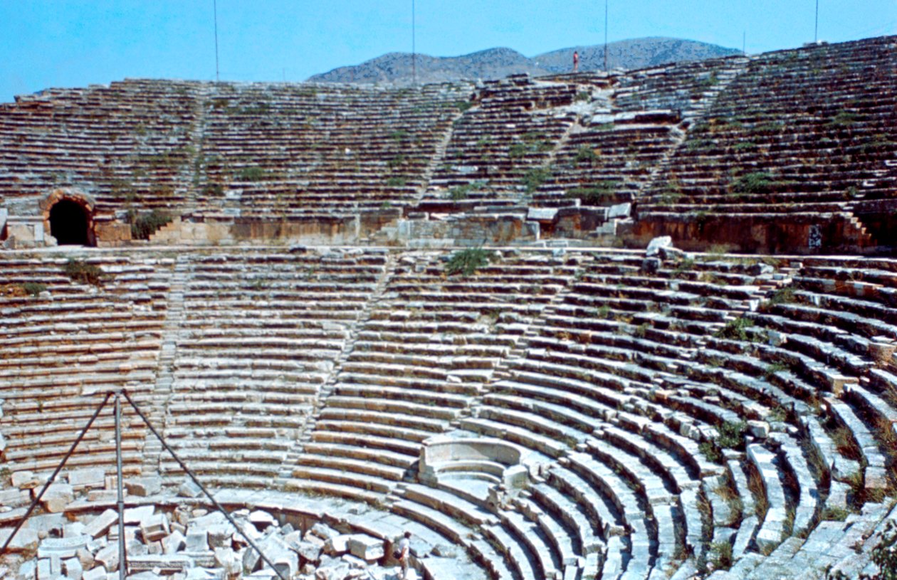 Theatre, Hierapolis, Pamukkale, Turkey by Unbekannt