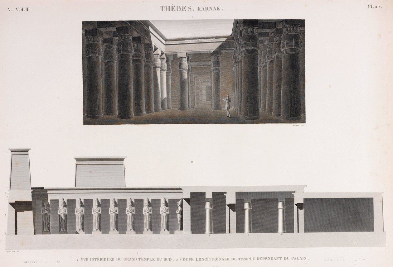 Thebes: Karnak by Unbekannt