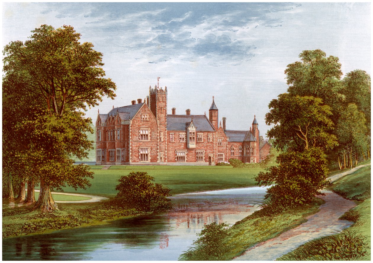 Thicket Priory, York, home of the Dunnington-Jefferson family, c1880 by Unbekannt