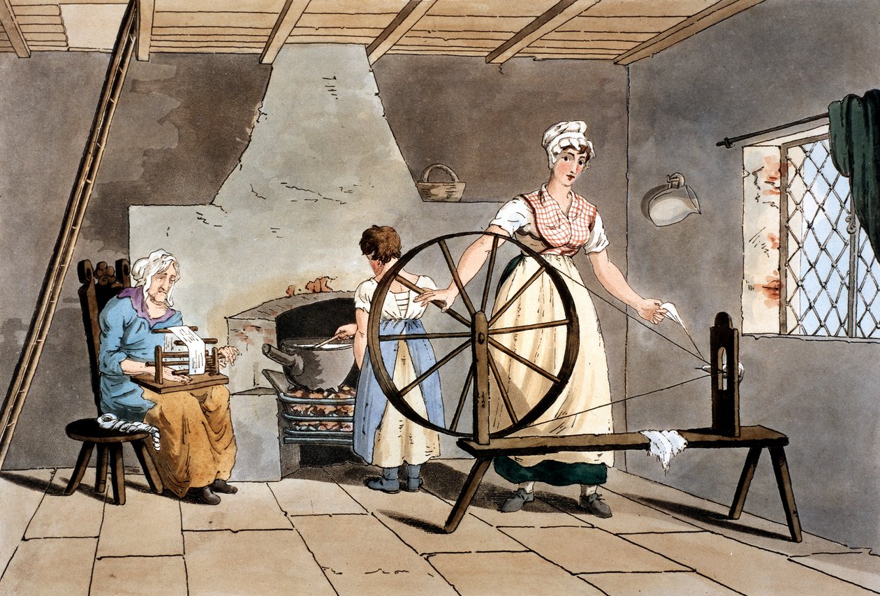 Three generations of women, 1814 by Unbekannt