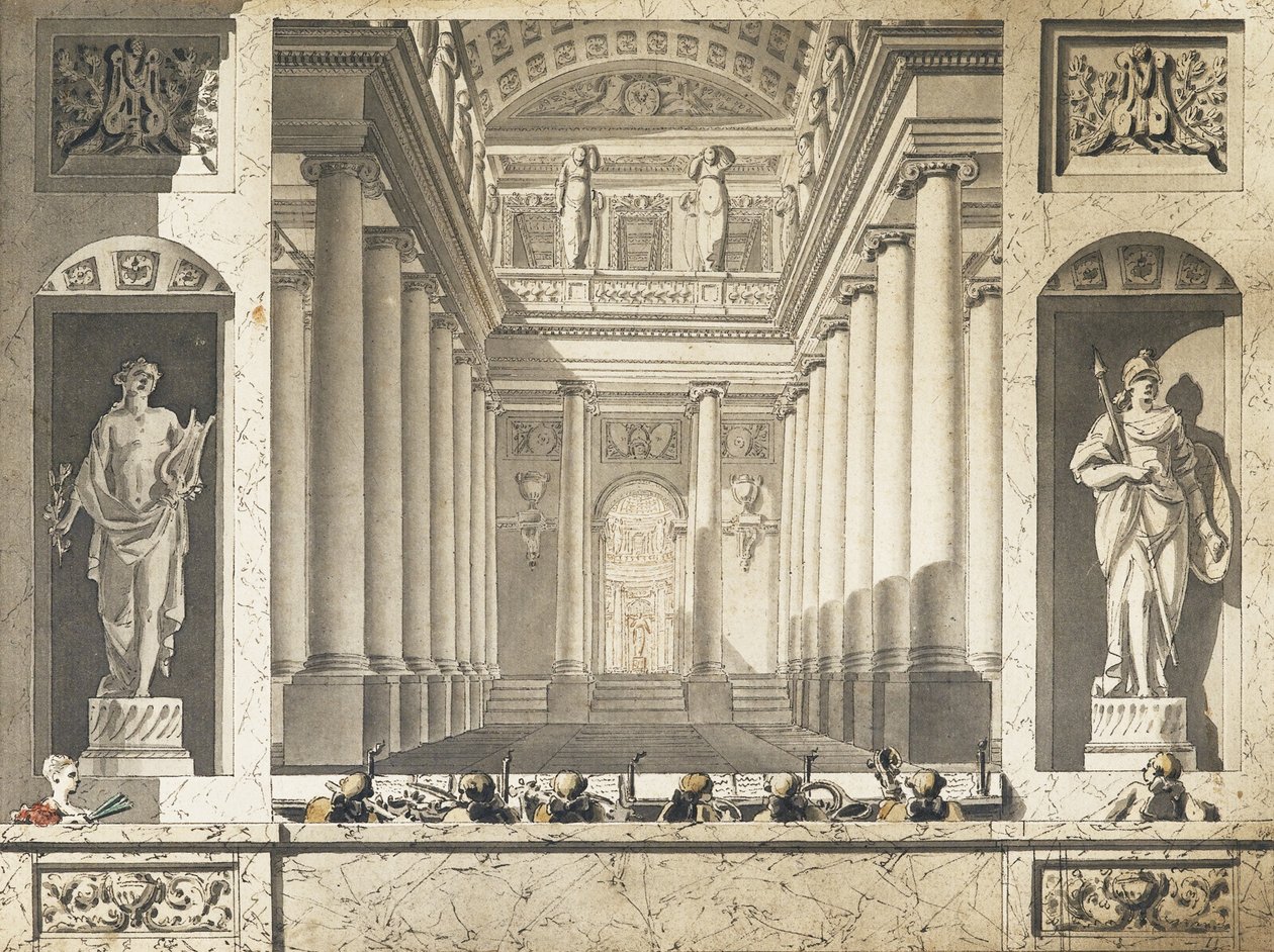 Théâtre des Tuileries by Unbekannt