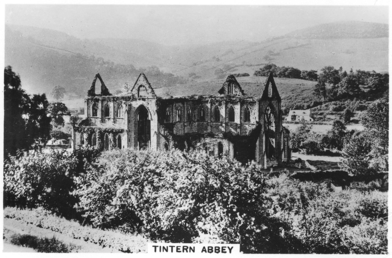 Tintern Abbey, Monmouthshire, Wales, 1937 by Unbekannt