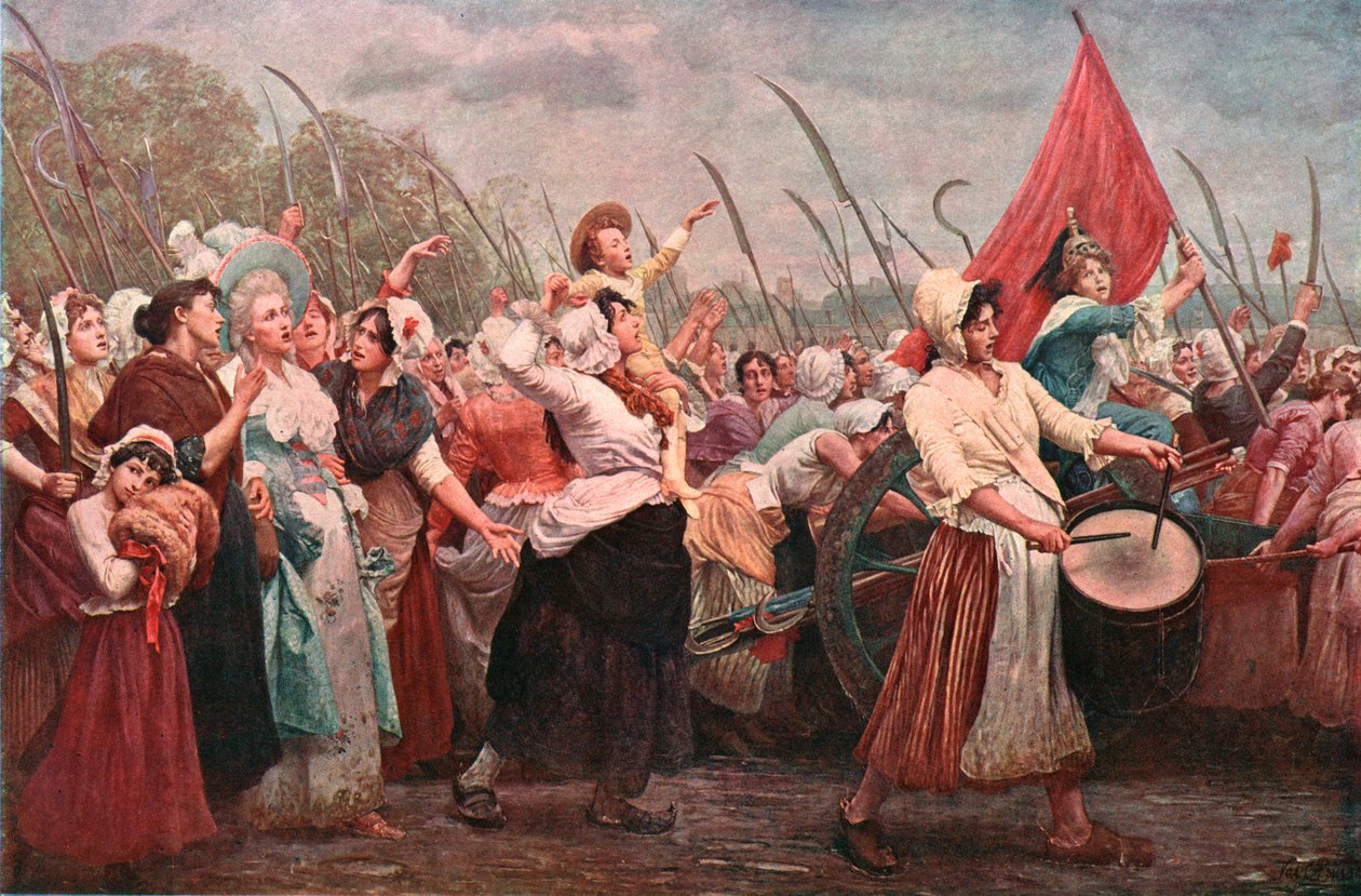 To Versailles, an Incident in the French Revolution by Unbekannt