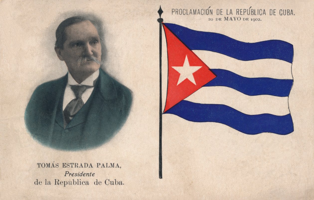 Tomas Estrada Palma, President of the Republic of Cuba, 1902 by Unbekannt