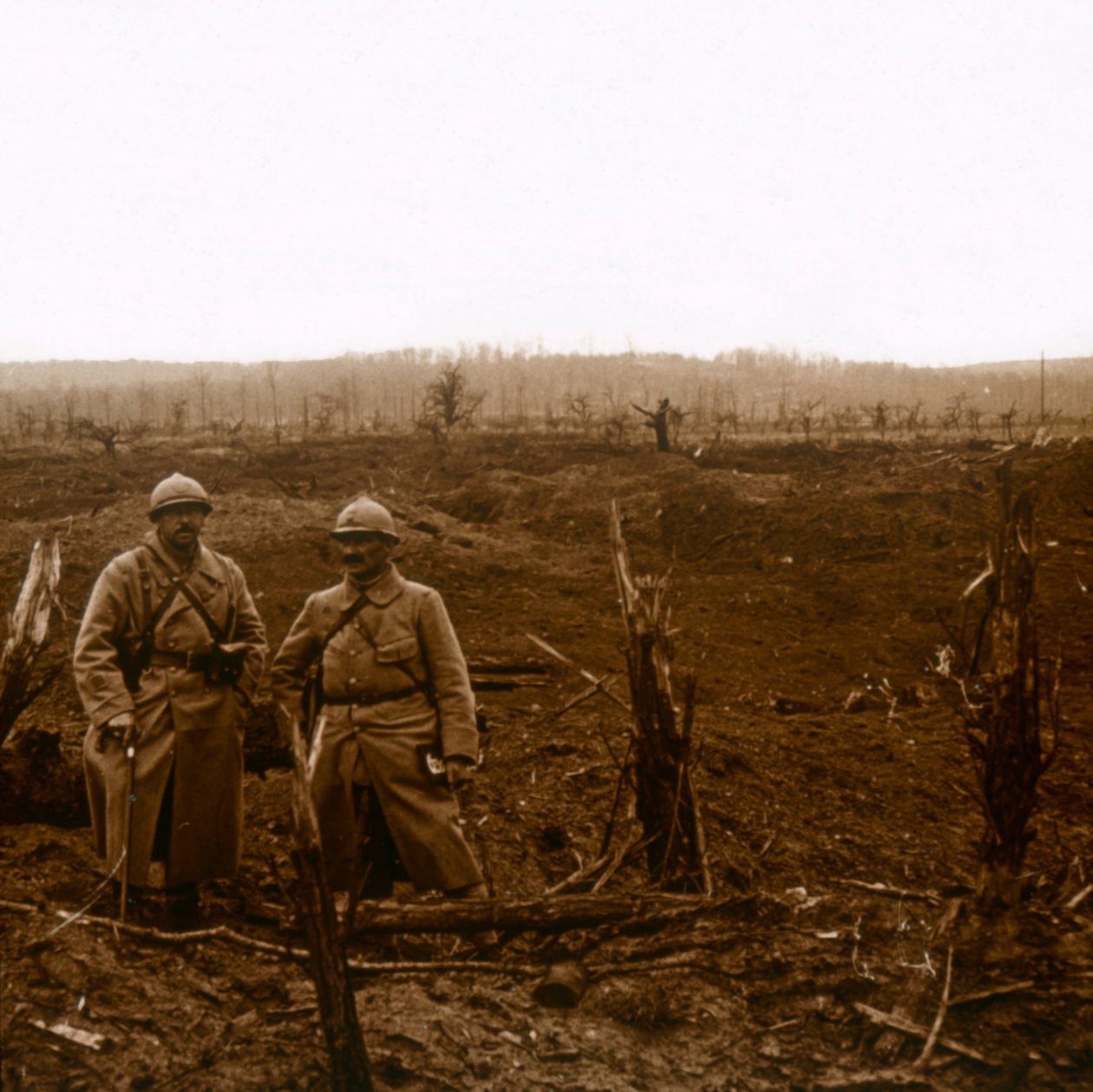 Towards La Malmaison, Northern France, 1914-1918 by Unbekannt
