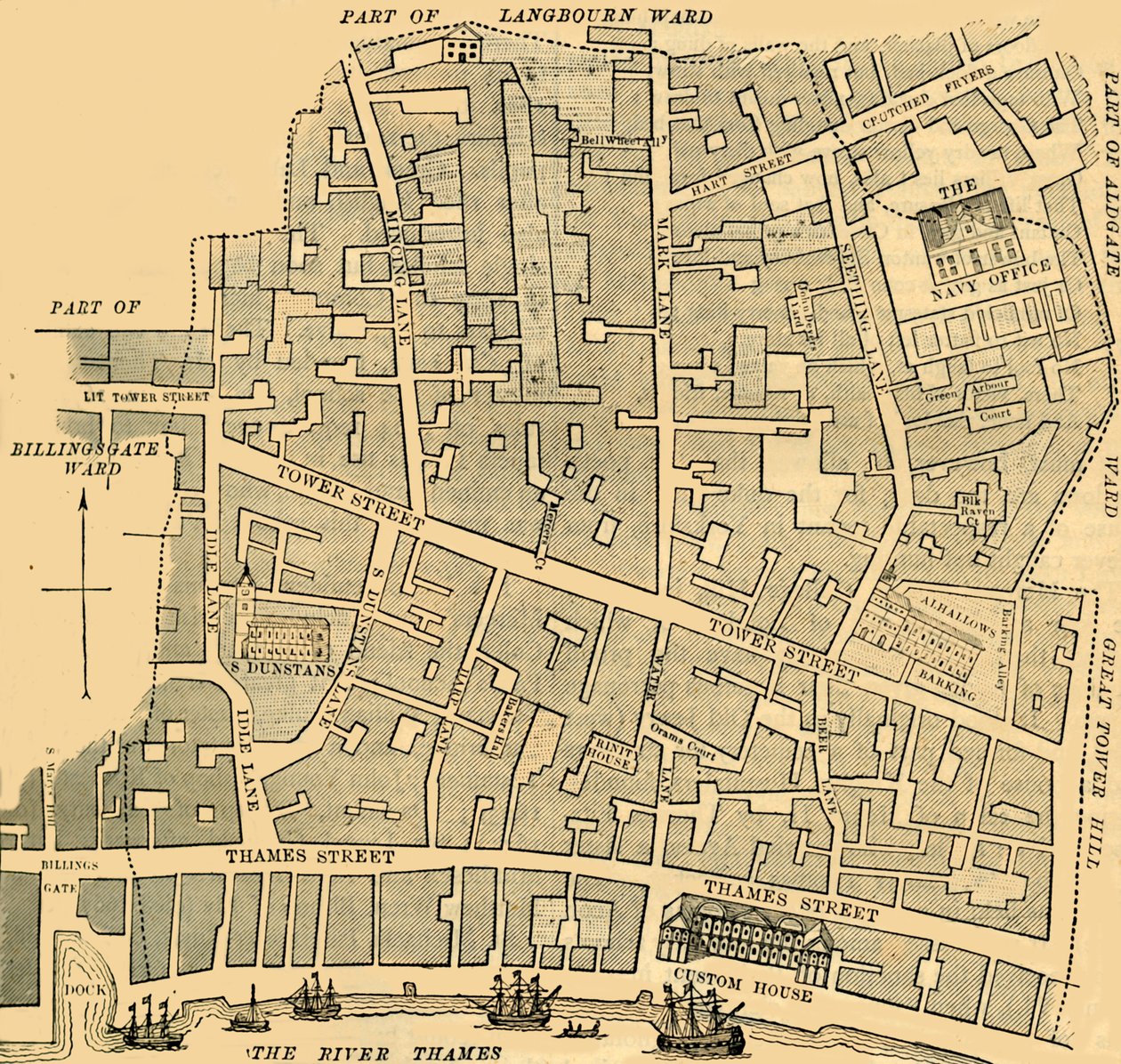 Tower Street Ward by Unbekannt