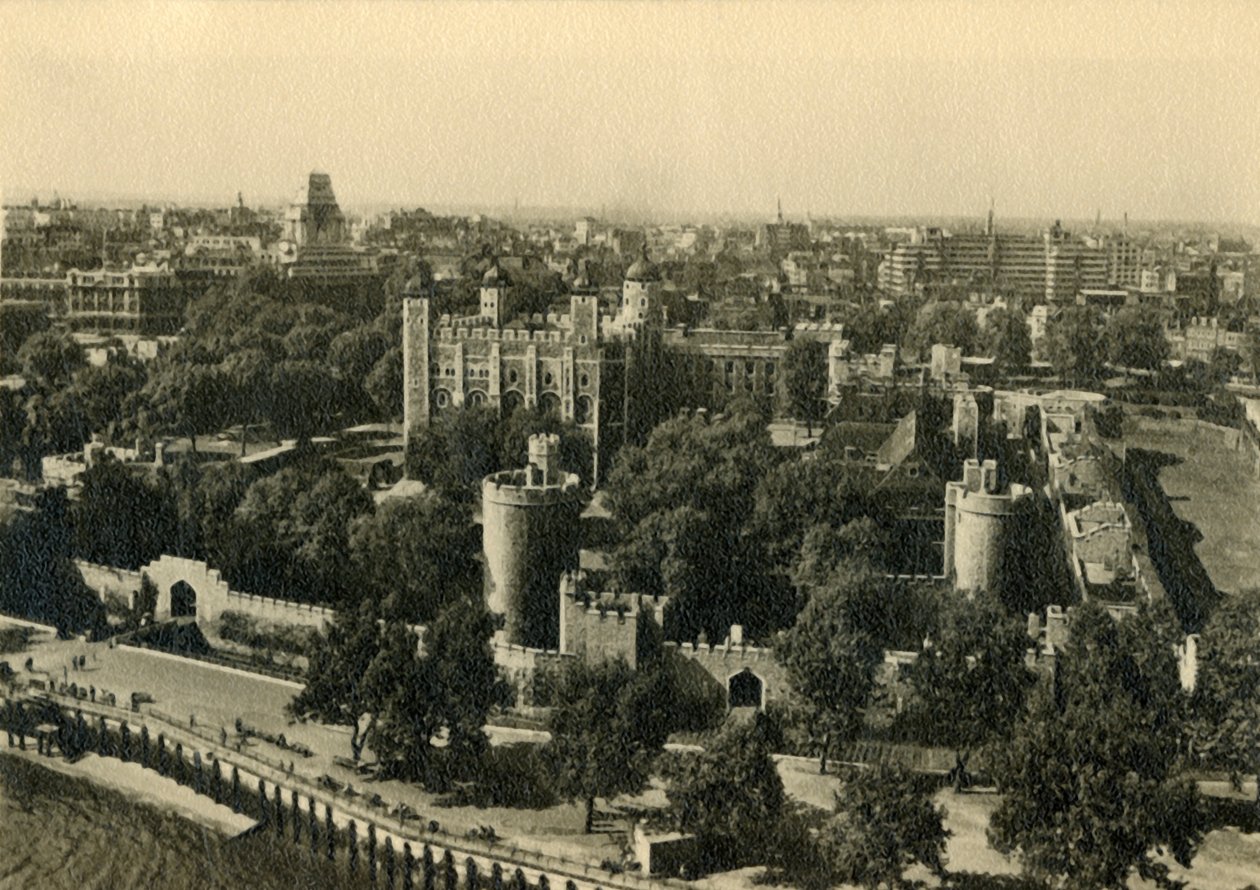 Tower of London. General View from the South, c1920 by Unbekannt