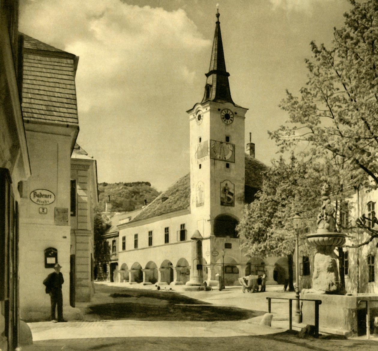 Town Hall, Gumpoldskirchen, Mödling, Lower Austria by Unbekannt