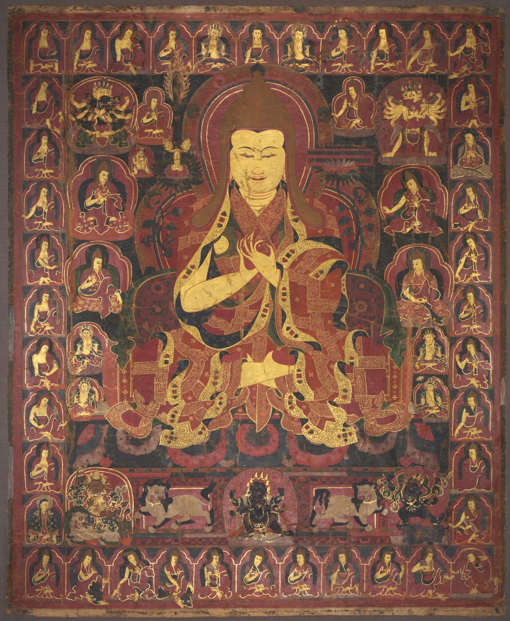 Tsong Khapa, Founder of the Geluk Order by Unbekannt