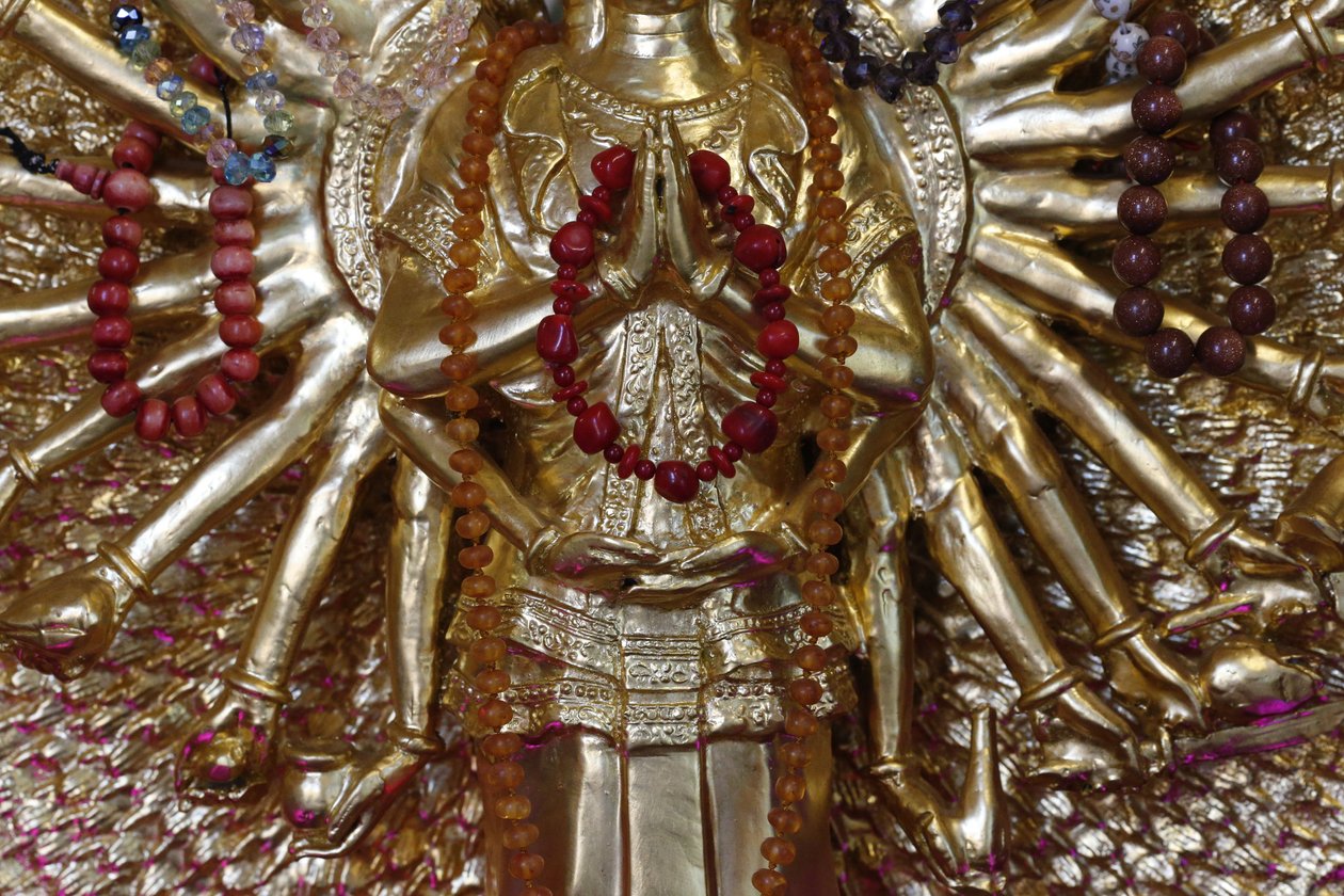 Tu An Buddhist Temple, Quan Am Bodhisattva of Compassion or Goddess of Mercy, Saint-Pierre-en-Faucigny by Unbekannt