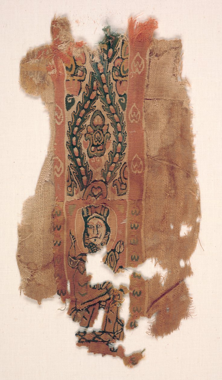 Tunic Ornament with Part of a Saint by Unbekannt