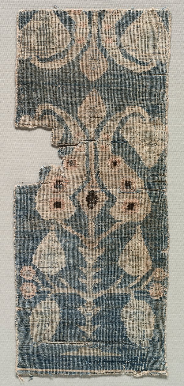 Two-Faced Carpet Fragment by Unbekannt