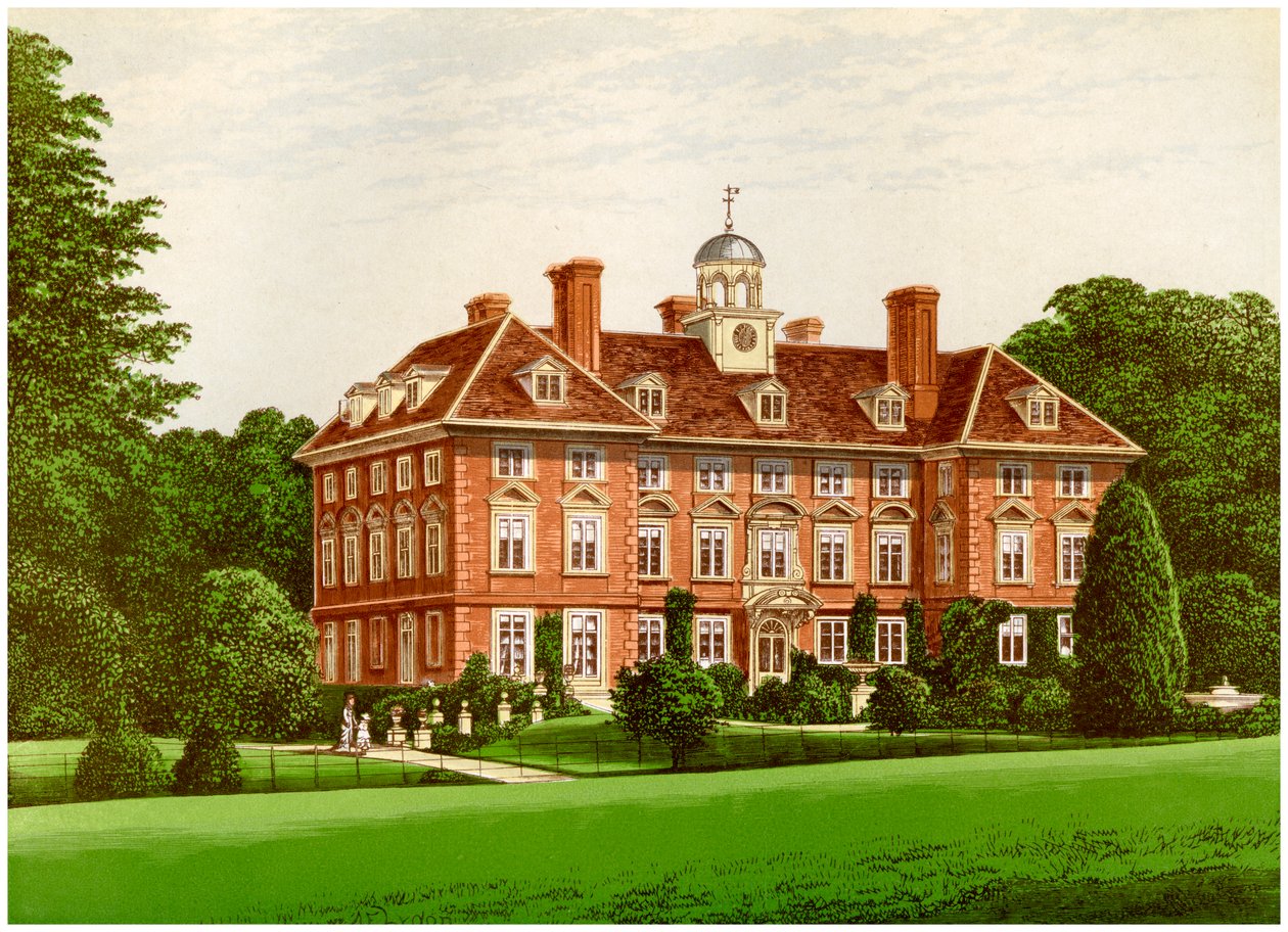 Tyttenhanger Park, Hertfordshire, Home of the Countess of Caledon by Unbekannt