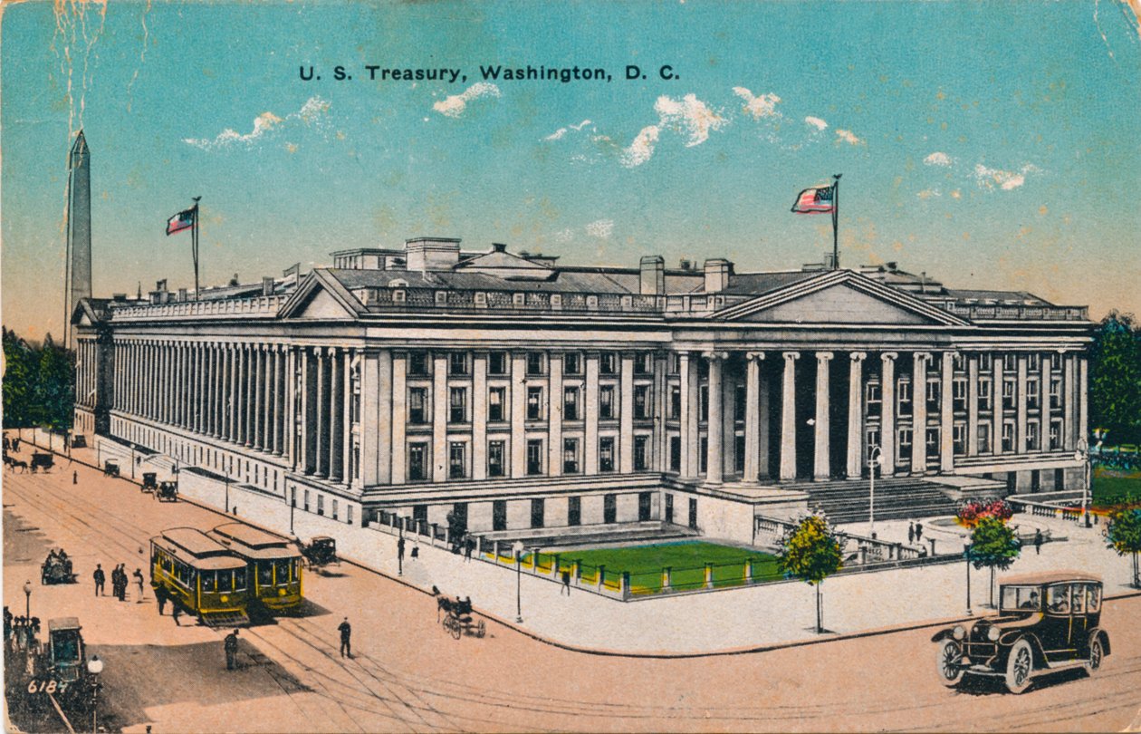U.S Treasury, Washington, DC by Unbekannt