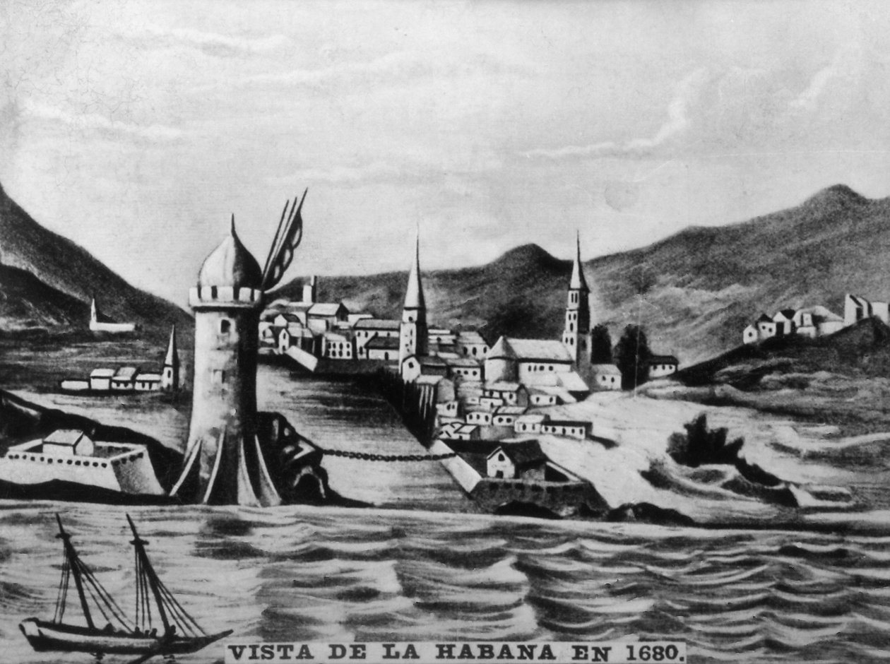View of Havana, 1680, 1920s by Unbekannt
