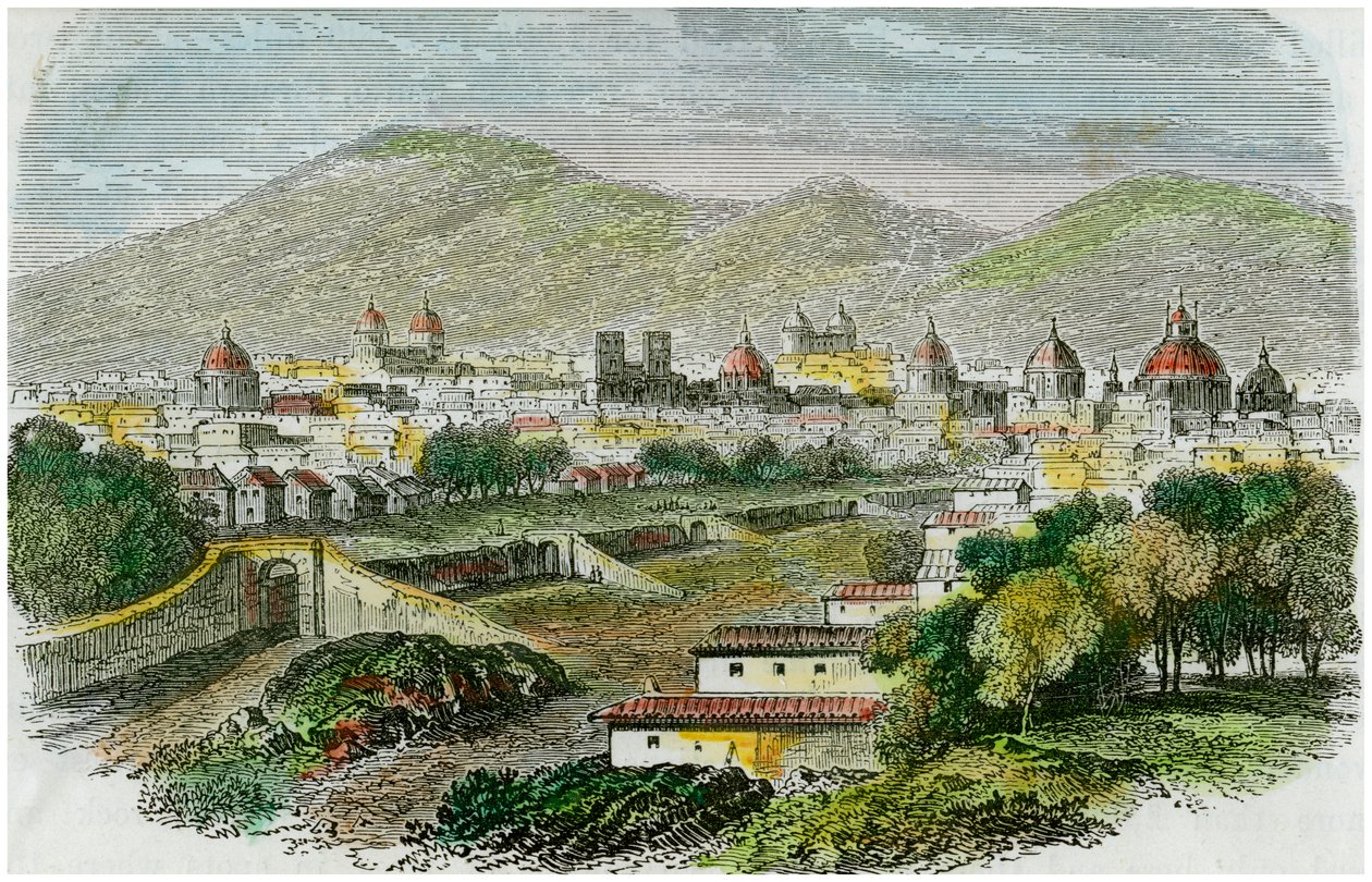 View of the city of Cuzco, Peru, c1875 by Unbekannt