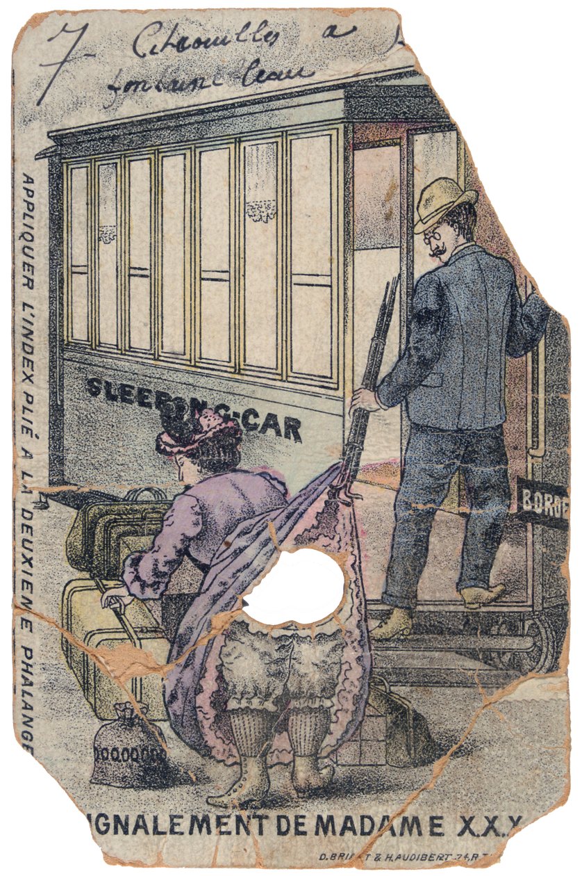Vintage French postcard, c1900 by Unbekannt