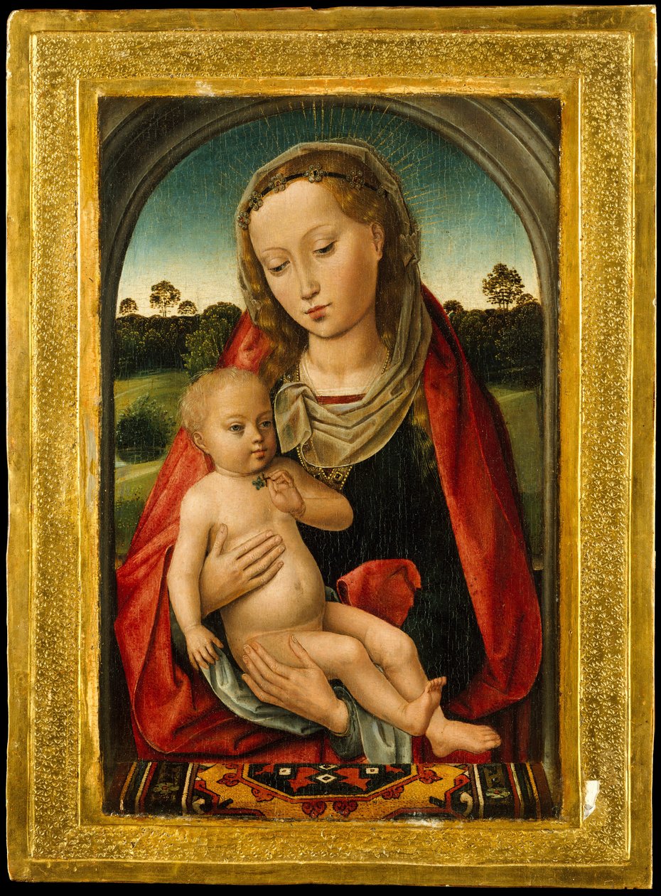 Virgin and Child by Unbekannt