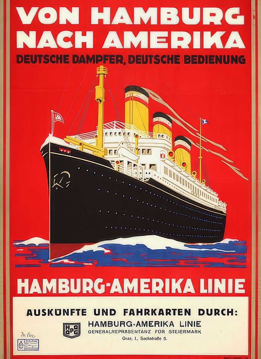 From Hamburg to America. Austria, Graz, 1938-1939 (J. Weiner, Vienna) by Unbekannt