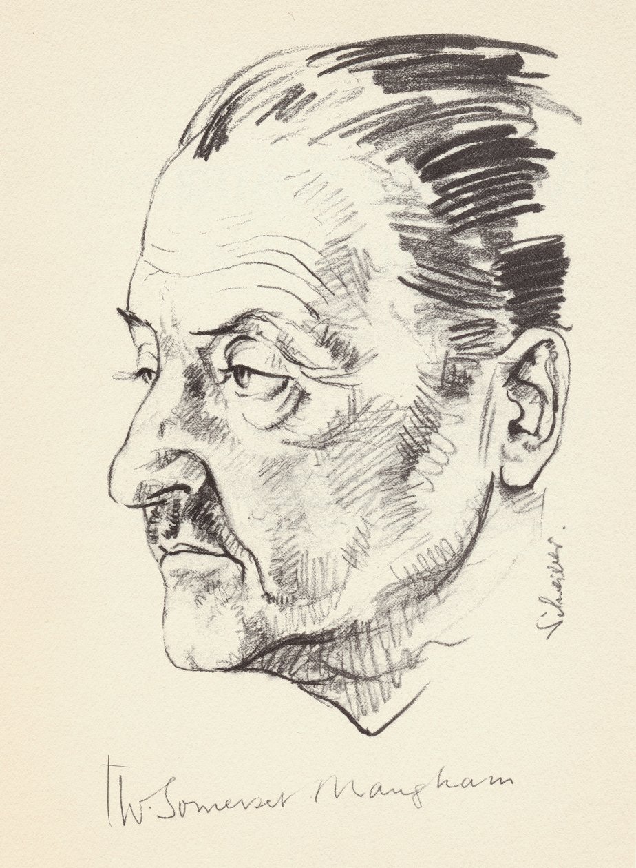 W. Somerset Maugham, British Author by Unbekannt