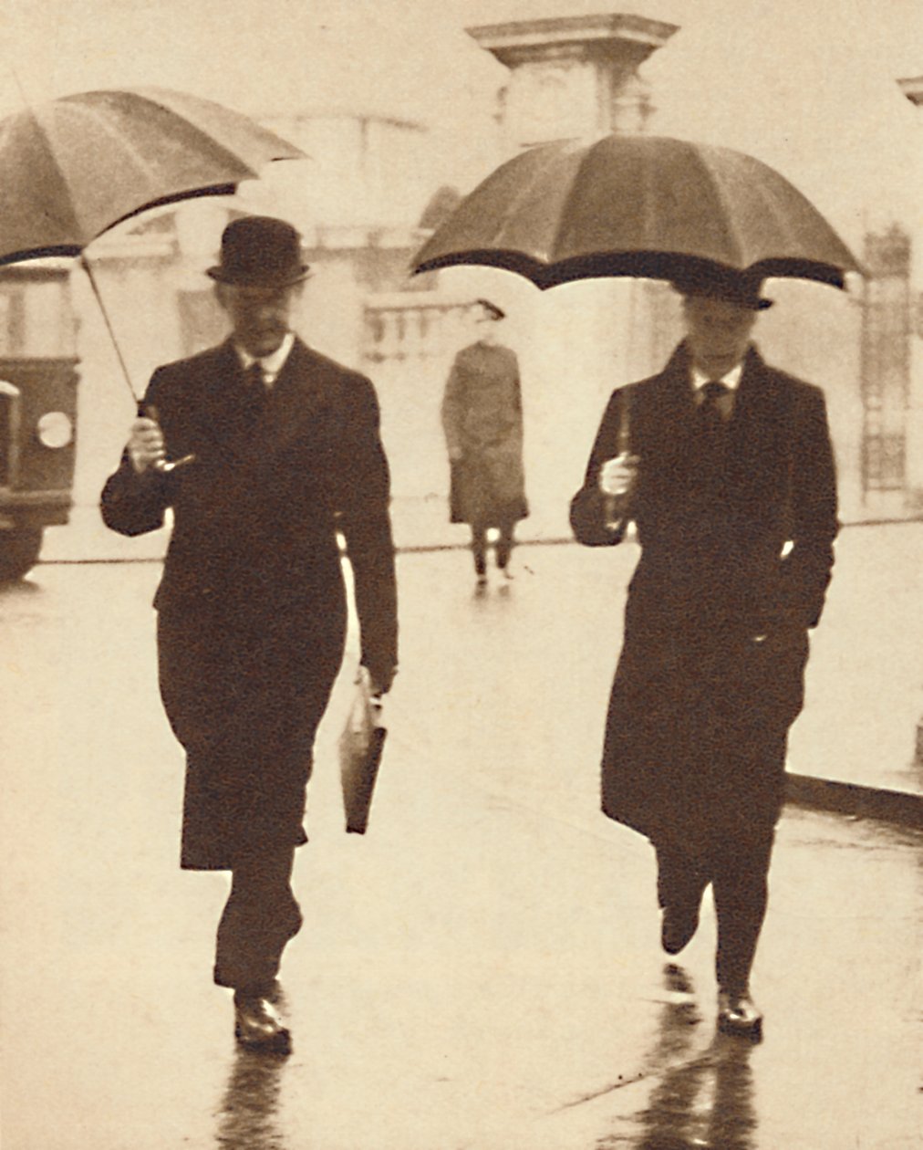 Walking in the Rain, 1937 by Unbekannt