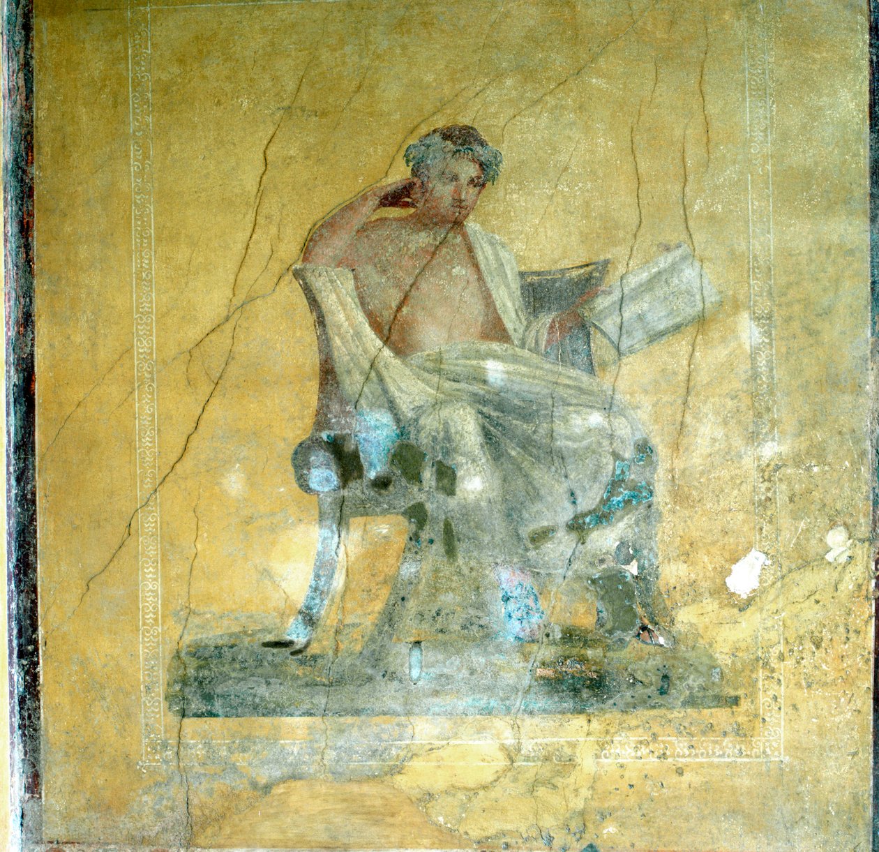 Wall Fresco, House of the Menander, Pompeii by Unbekannt