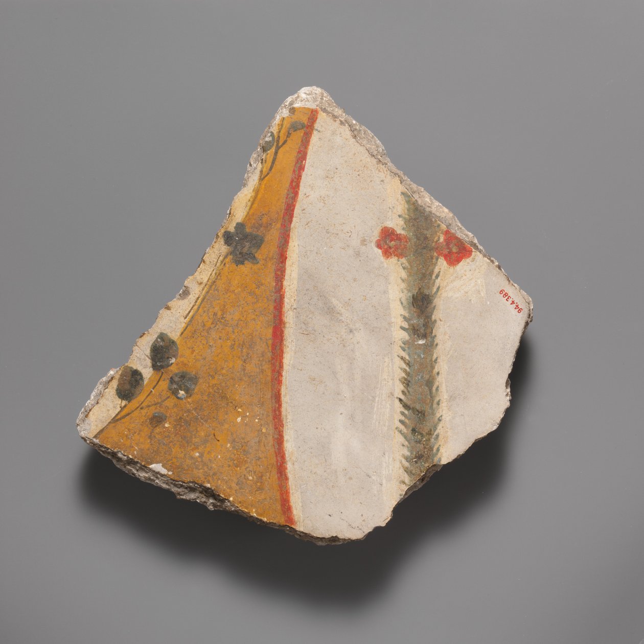 Wall painting fragment, 1st century A.D. by Unbekannt