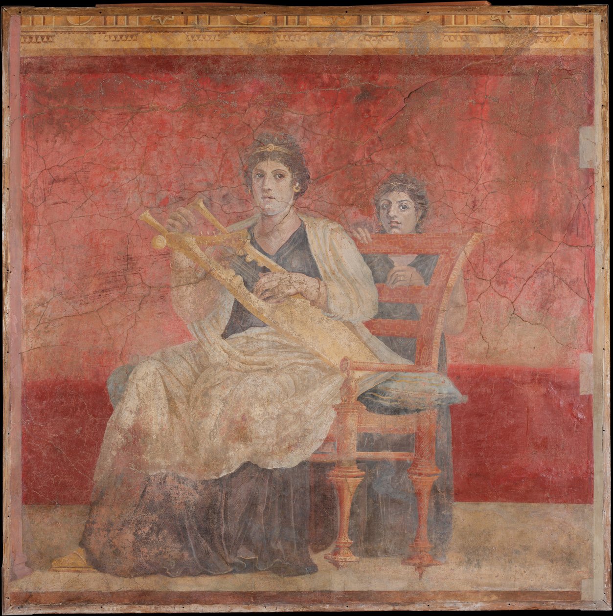 Wall painting from Room H of the Villa of P. Fannius Synistor at Boscoreale, ca. 50-40 B.C. by Unbekannt