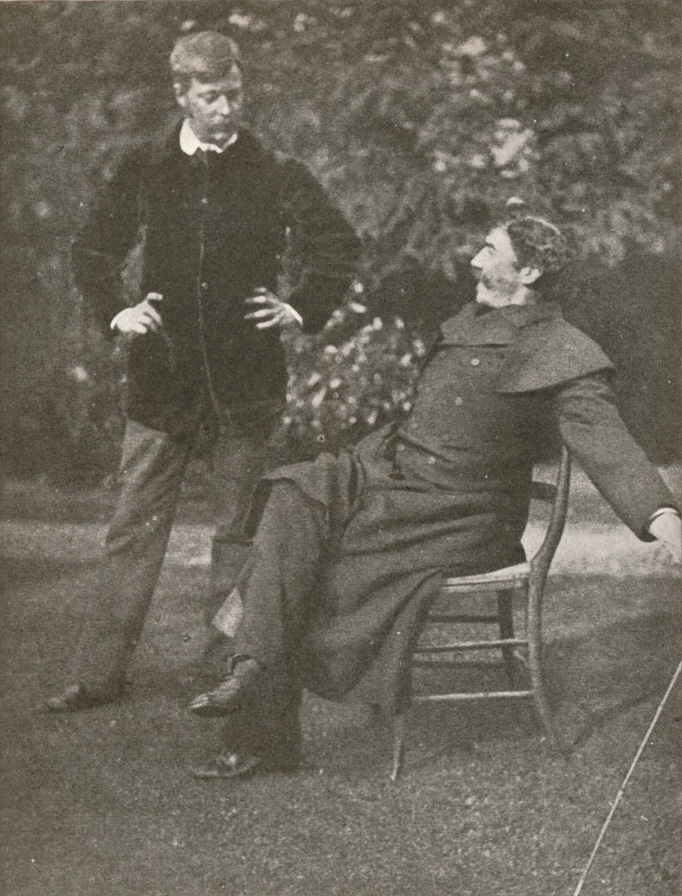 Whistler and Menpes, c1885, 1904 by Unbekannt