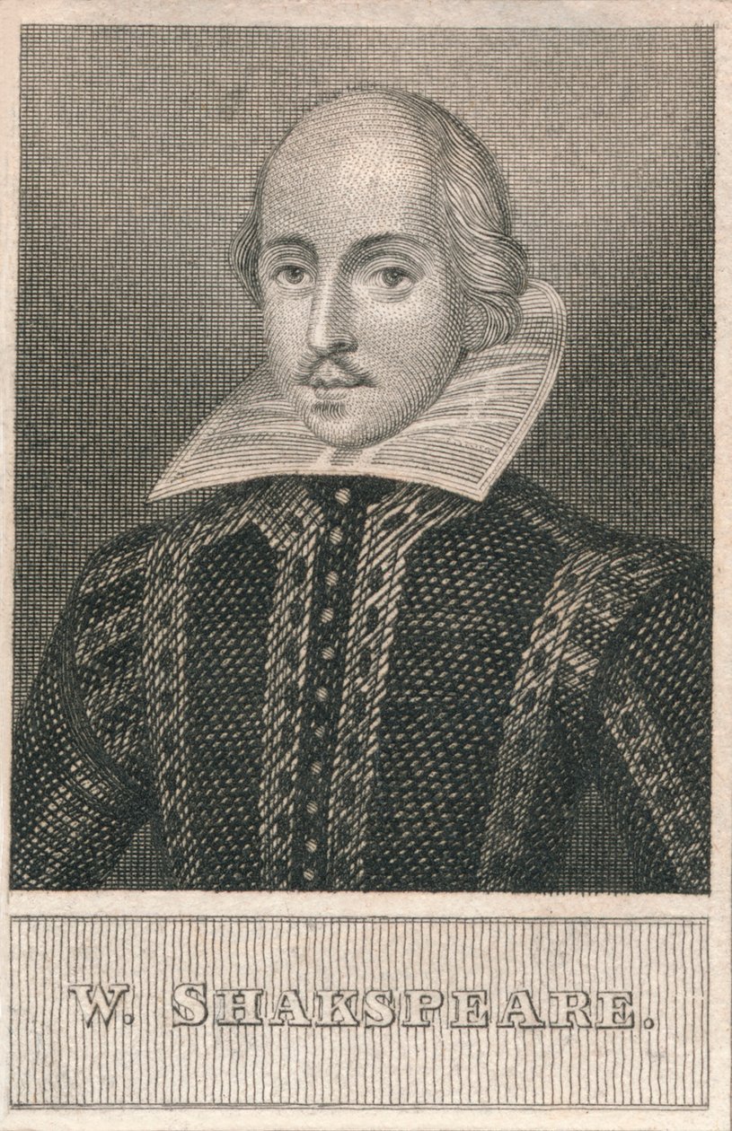 William Shakespeare by Unbekannt