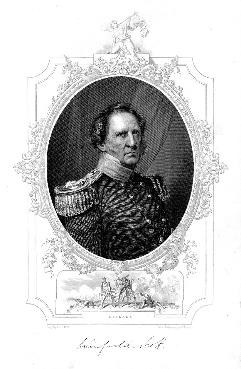 Winfield Scott, American Soldier by Unbekannt
