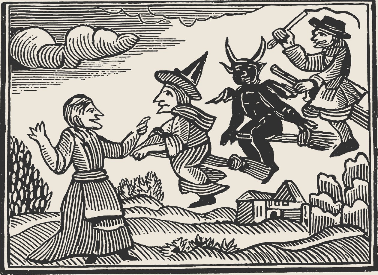 Witches, from The Invisible World by Cotton Mather by Unbekannt