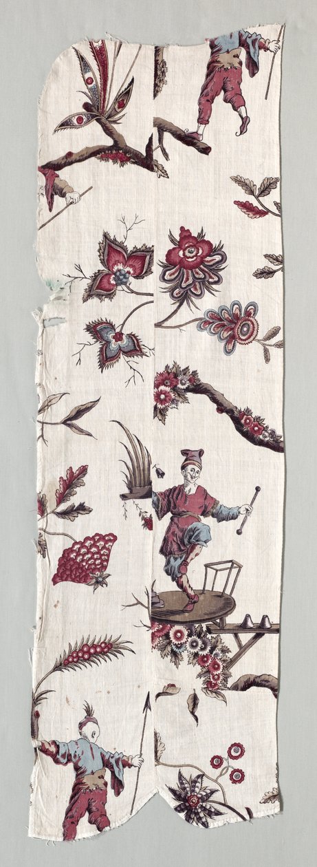 Woodblock Printed Textile Fragments by Unbekannt