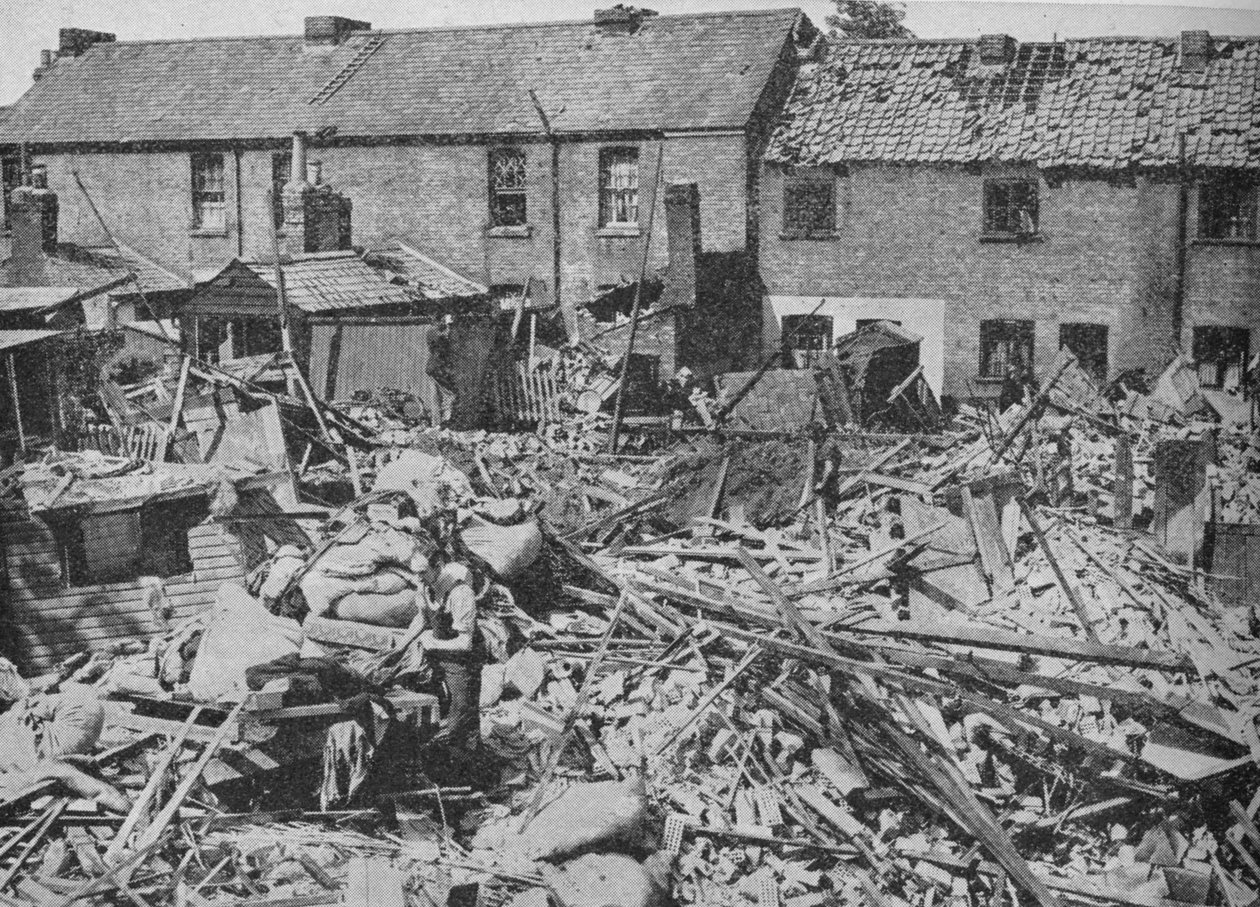 Work of the Bombers and Their Destruction by Unbekannt